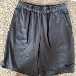Dark Gray Mens niki shorts
